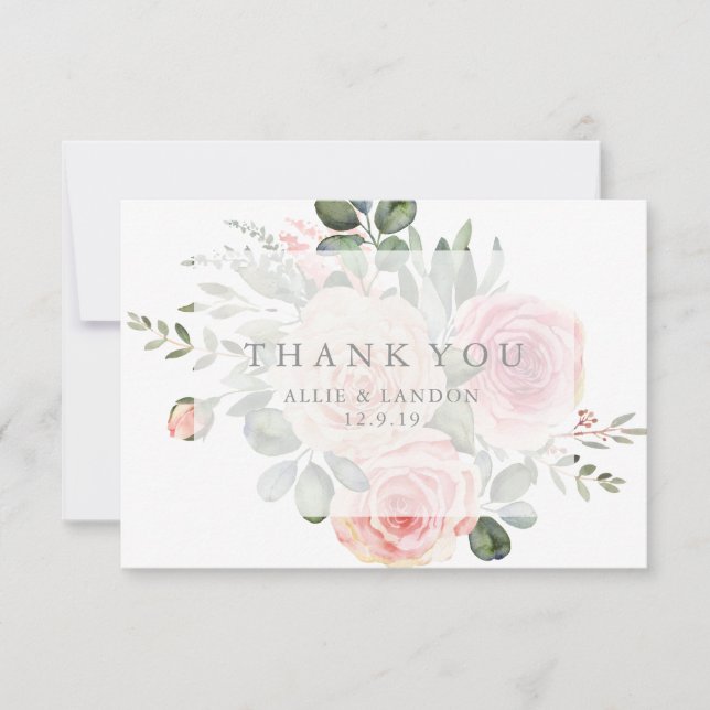 Floral Thank You Card (Front)