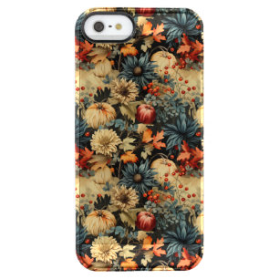 Floral Thanksgiving Vintage Pattern (12) Clear iPhone SE/5/5s Case