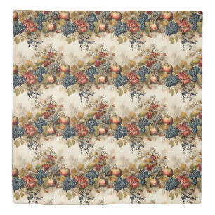 Floral Thanksgiving Vintage Pattern (9) Duvet Cover