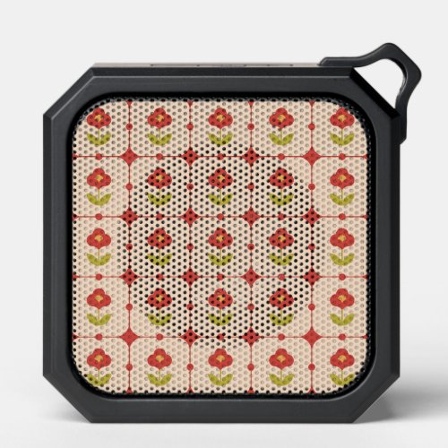 Floral_themed design bluetooth speaker