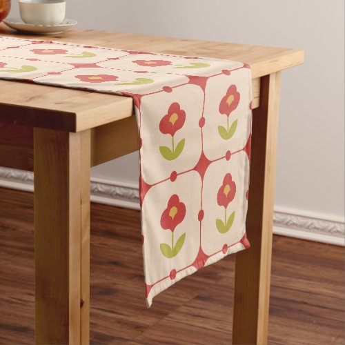 Floral_themed design medium table runner