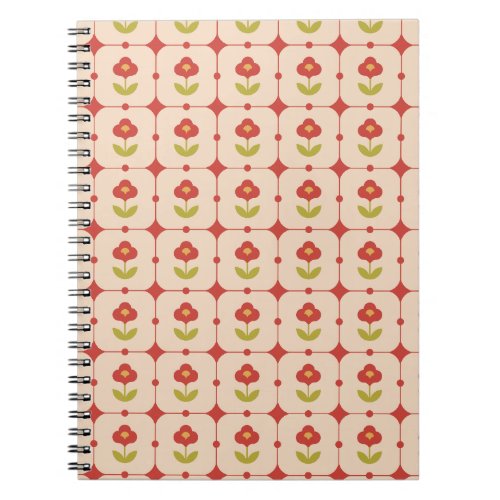 Floral_themed design notebook