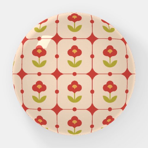 Floral_themed design paperweight