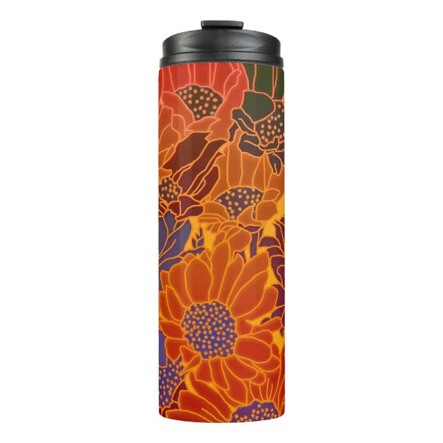 Floral Thermal Tumbler (Front)