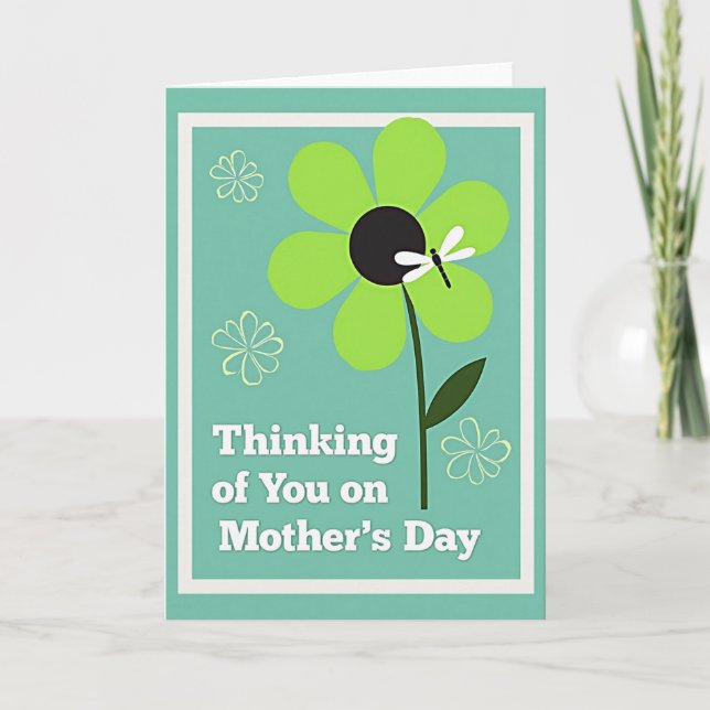 Floral Thinking Of You Card (Front)