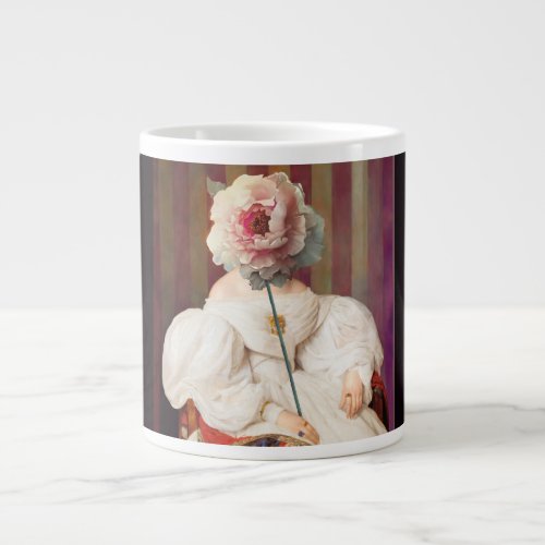 Floral Thoughts Diva II Giant Coffee Mug