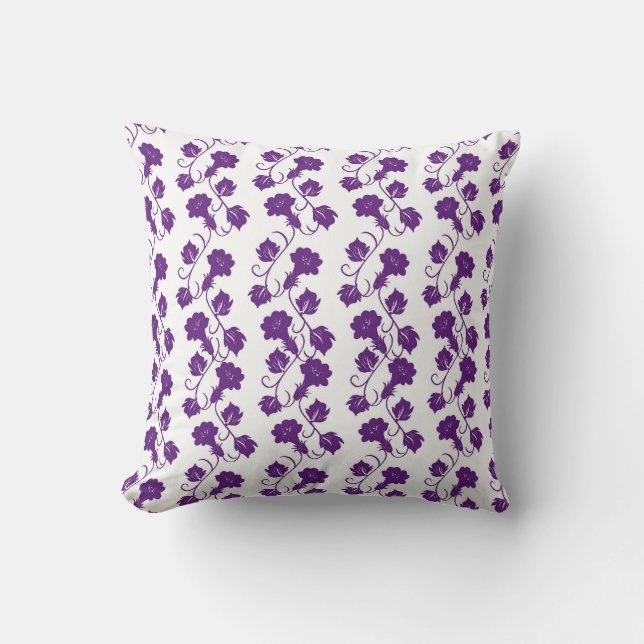Floral Throw Pillow (Front)