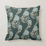 Floral Throw Pillow