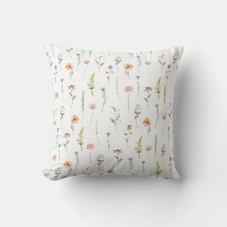 Floral Throw Pillow