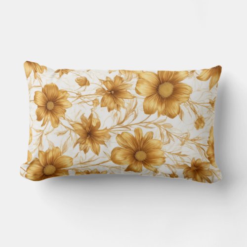 Floral Throw Pillow