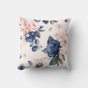 Floral Throw Pillow