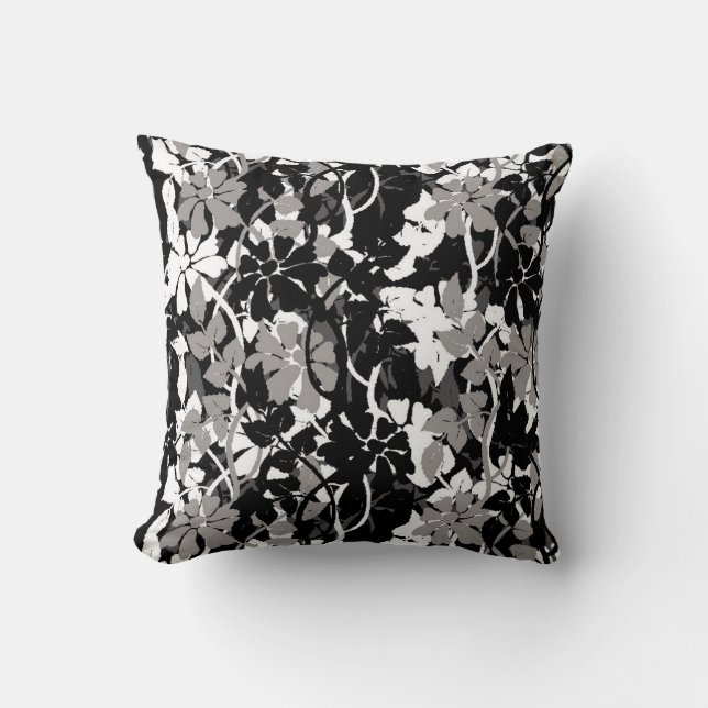 Floral Throw Pillow (Front)