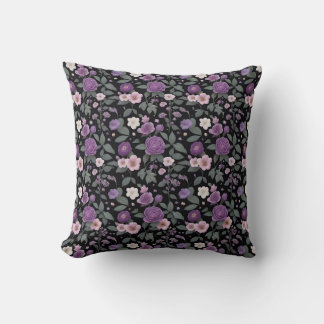 Floral Throw Pillow