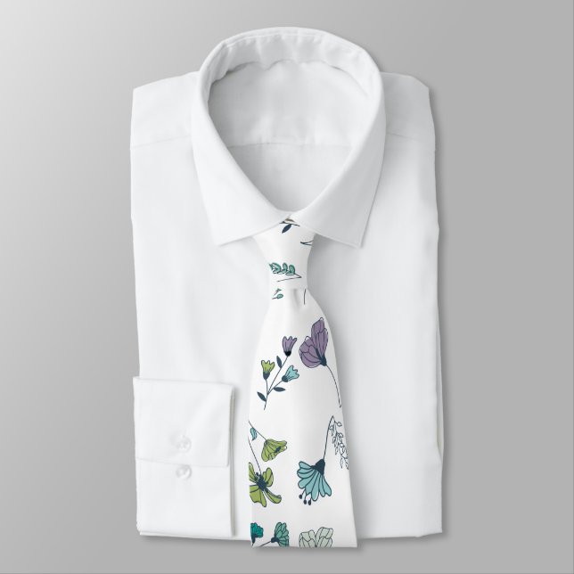 Floral Tie (Tied)