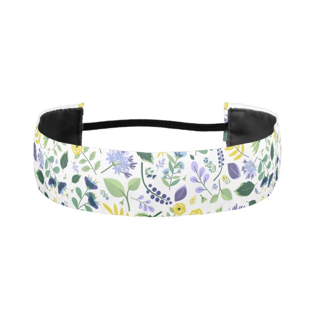 Floral Tie Headband (Front)