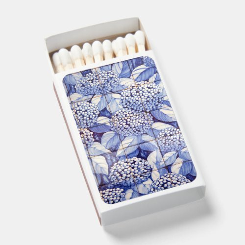 Floral tiles matchboxes