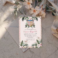 Floral Tiles | Moroccan Tropical Bridal Shower