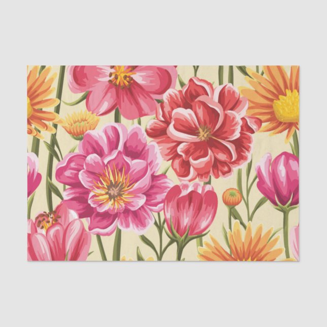 Floral Tissue Paper (Front)