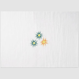 Floral Tissue Paper   Elegant Gift Wrap Charm