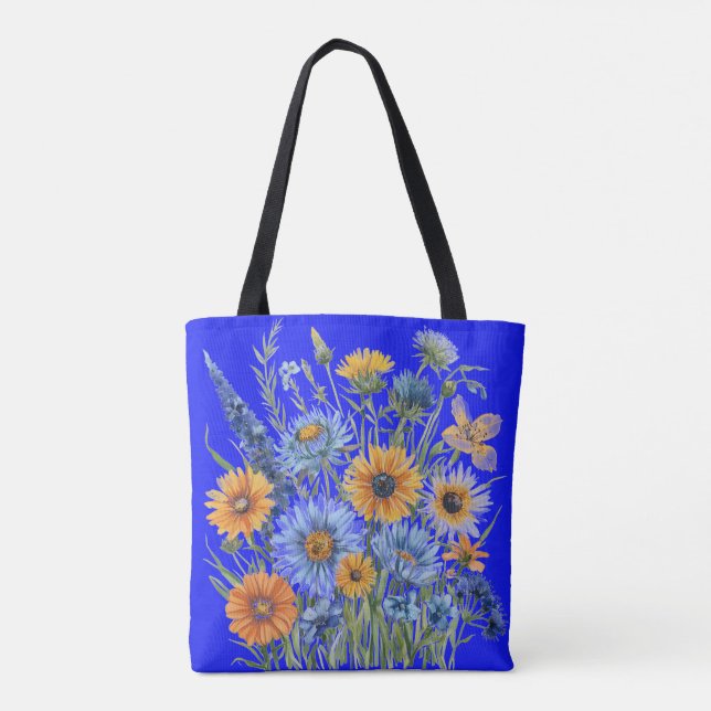 Floral Tote Bag (Back)
