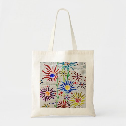 Floral  tote bag