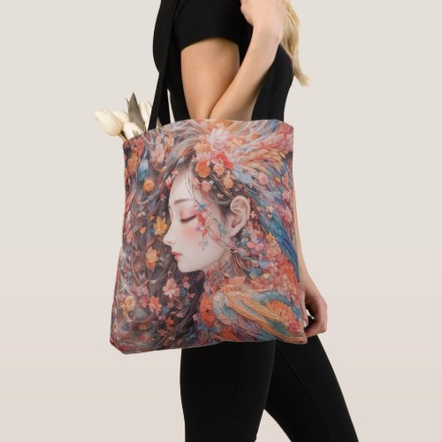 Floral Tote Bag