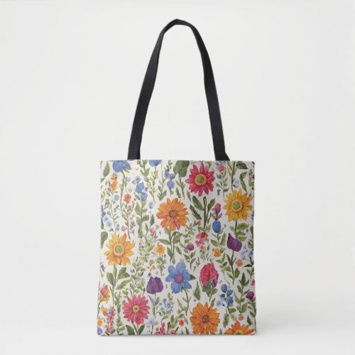 floral tote bag for girls