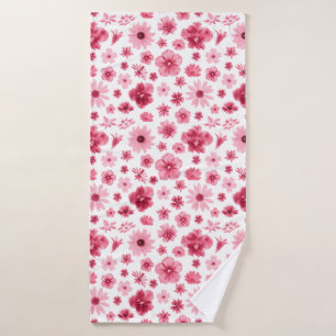 floral towel
