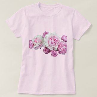 Floral Transparent Design T Shirt