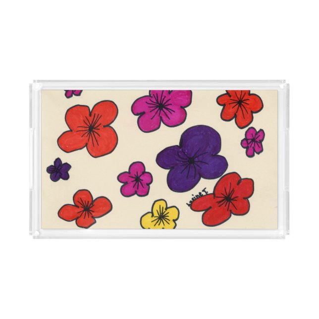 Floral tray  (Front)