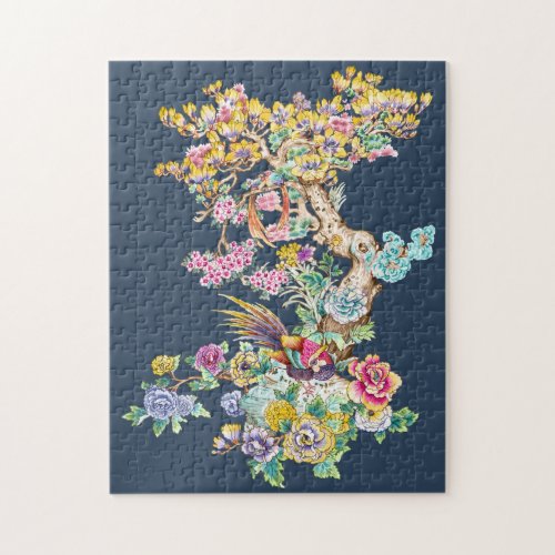 Floral Tree Jigsaw Puzzle