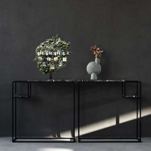 Floral Tree Photo Cutout 4 Generation Family Tree (Creator Uploaded)