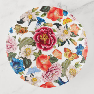 Floral Trinket Tray