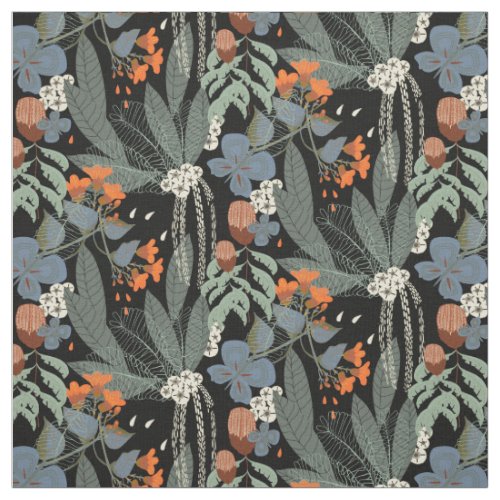 Floral tropical jungle ️TRForsman Fabric