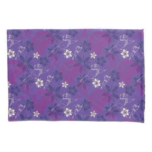 Floral Tuk Tuk  Ongi Pattern Pillow Case