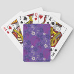 Floral Tuk Tuk &amp; Ongi Pattern Playing Cards