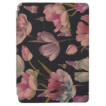 Floral tulips, muscari: vintage seamless iPad air cover