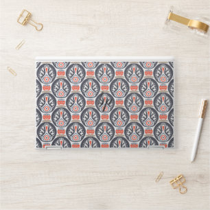 Floral Turkey Folk Art Pattern HP Laptop Skin