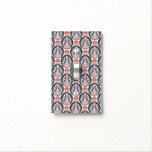 Floral Turkey Folk Art Pattern Light Switch Cover