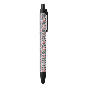 Floral Turkey Folk Art Pattern Pen