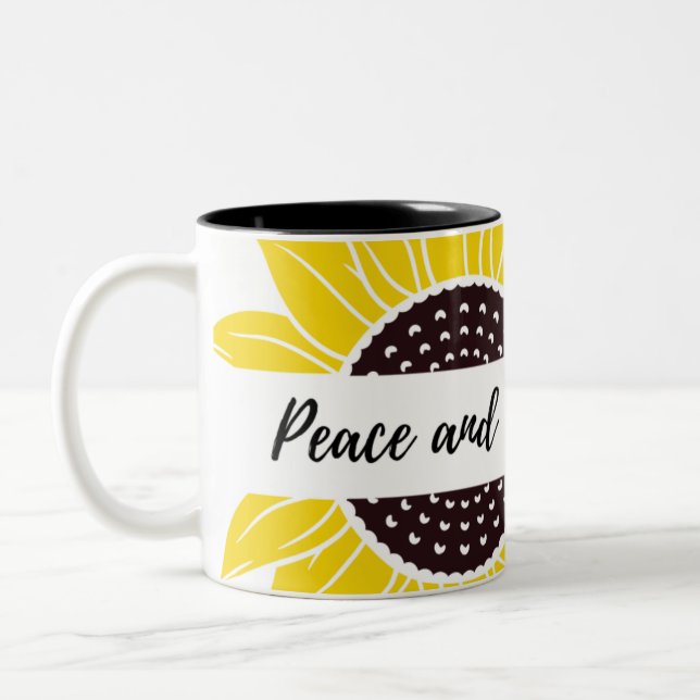 Floral Two Ton Mug (Left)
