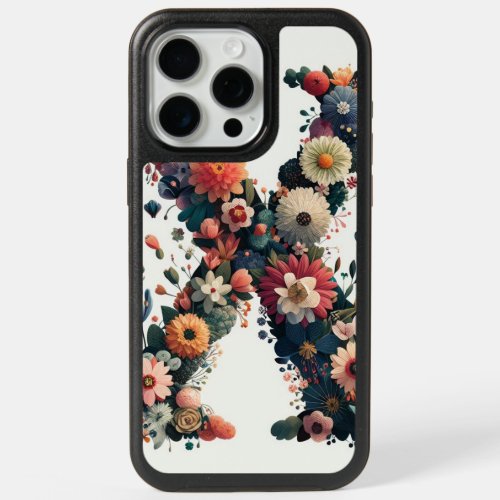 Floral Typography iPhone 15 Pro Max Case