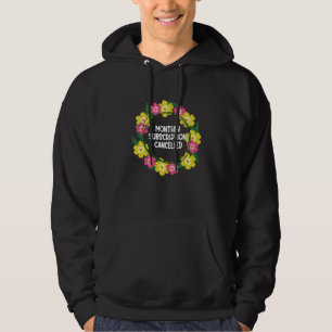 Floral Uterus Support Hysterectomy Recovery Produc Hoodie