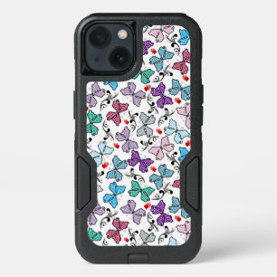 Floral Valentine Pattern iPhone 13 Case