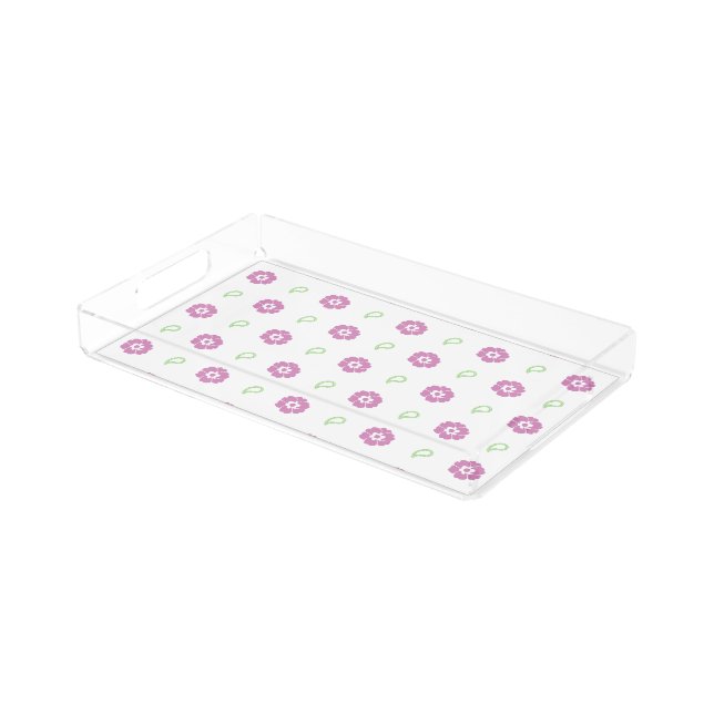 Floral Vanity Tray (Angled)