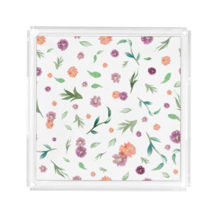 Floral Vanity Tray – Cheerful Flower Gift for Moms