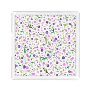 Floral Vanity Tray – Pretty Flower Gift for Mom