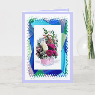 Floral Vase Card