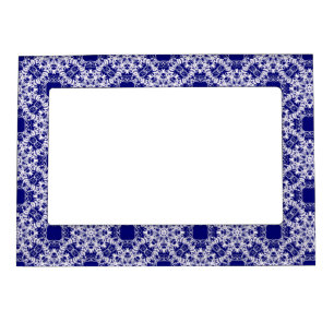 floral victorian lace. magnetic photo frame
