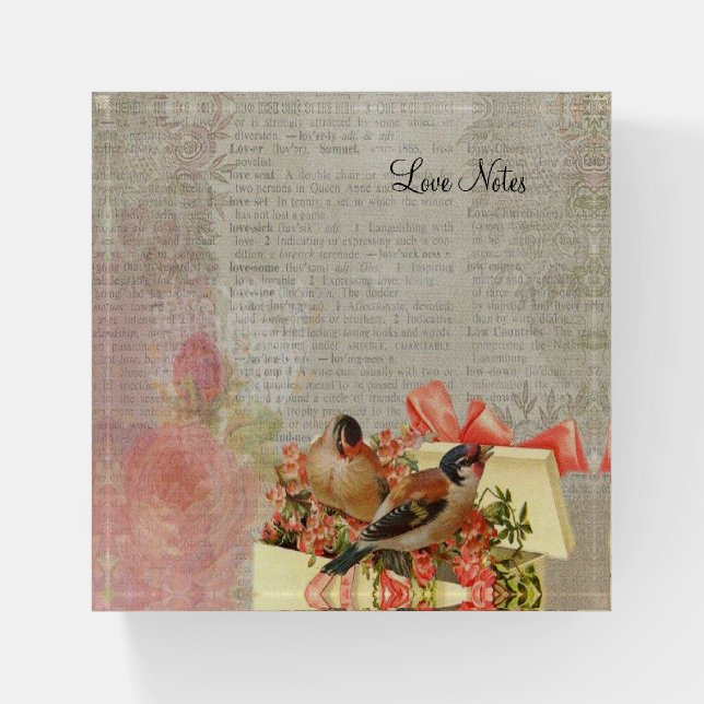 Floral Victorian Paperweight (Front)